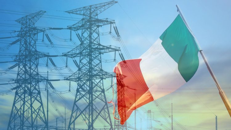 Italia redes eléctricas Italy grid FER