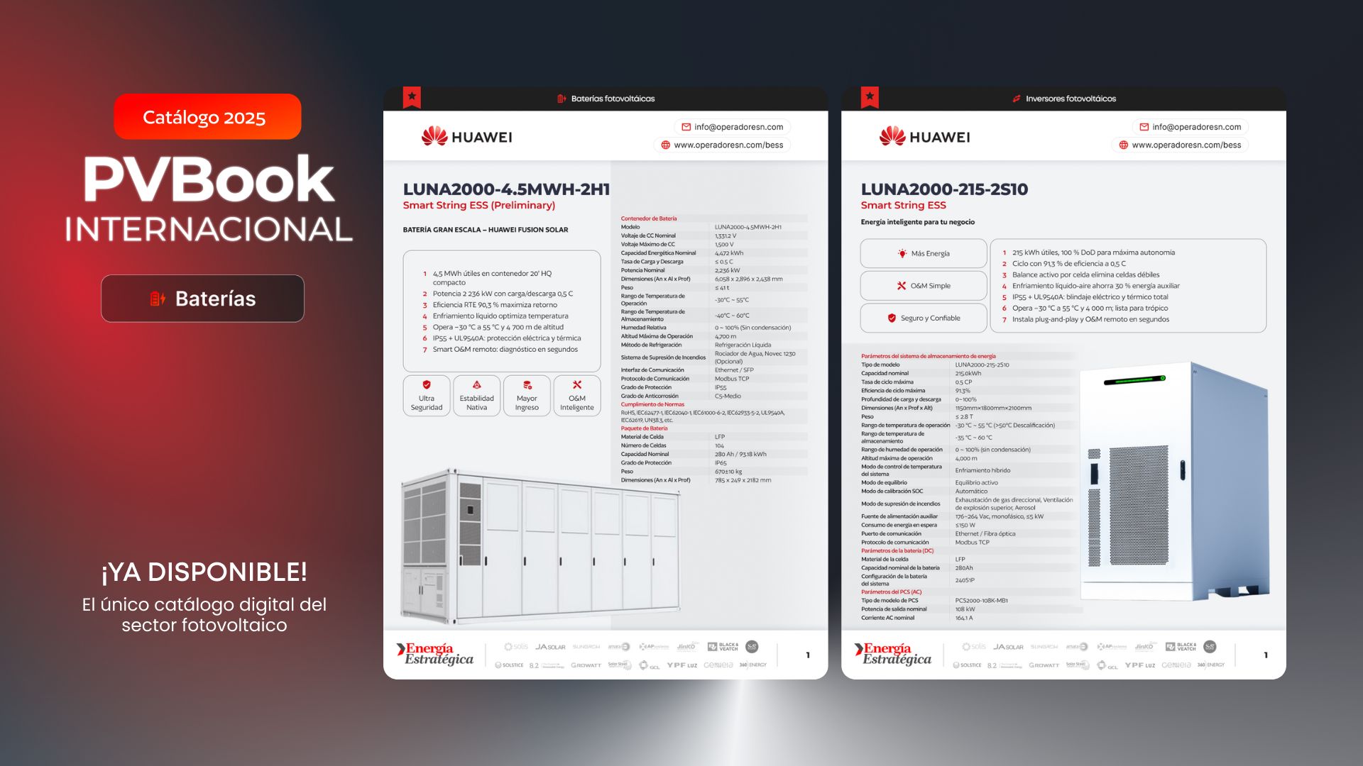 Huawei – PVBook – Español Huawei refuerza su liderazgo en Latinoamérica con almacenamiento de alta eficiencia y diagnóstico inteligente