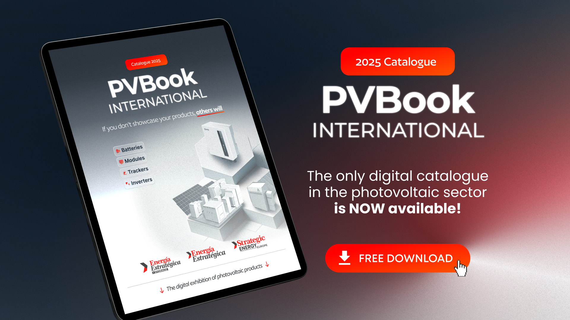 Strategic Energy Corp presents PVBook 2025: the only international catalog of the photovoltaic sector