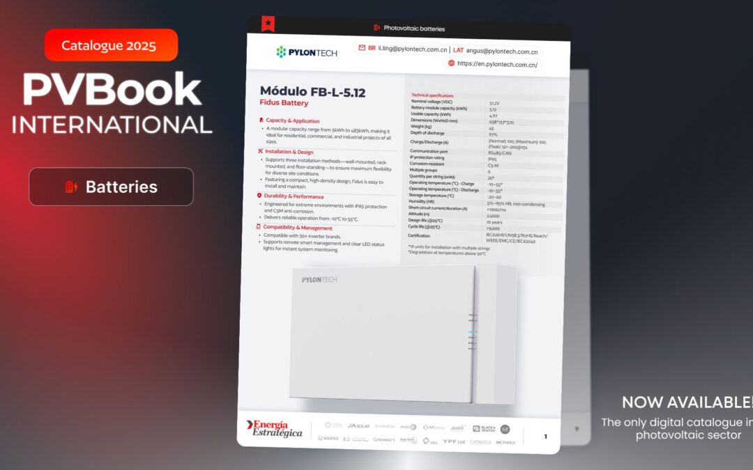 October 30, 2025Pylontech presents its flagship BESS solution and targets all types of projects from PVBook 2025