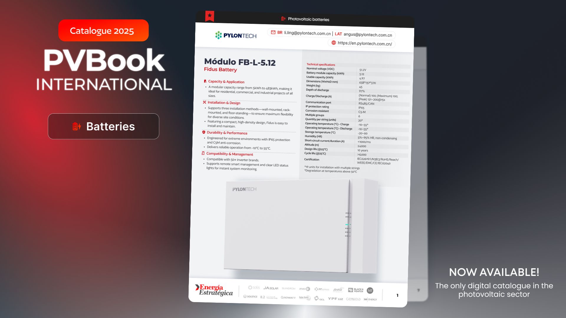 Nota Pylontech en PVBook – Inglés