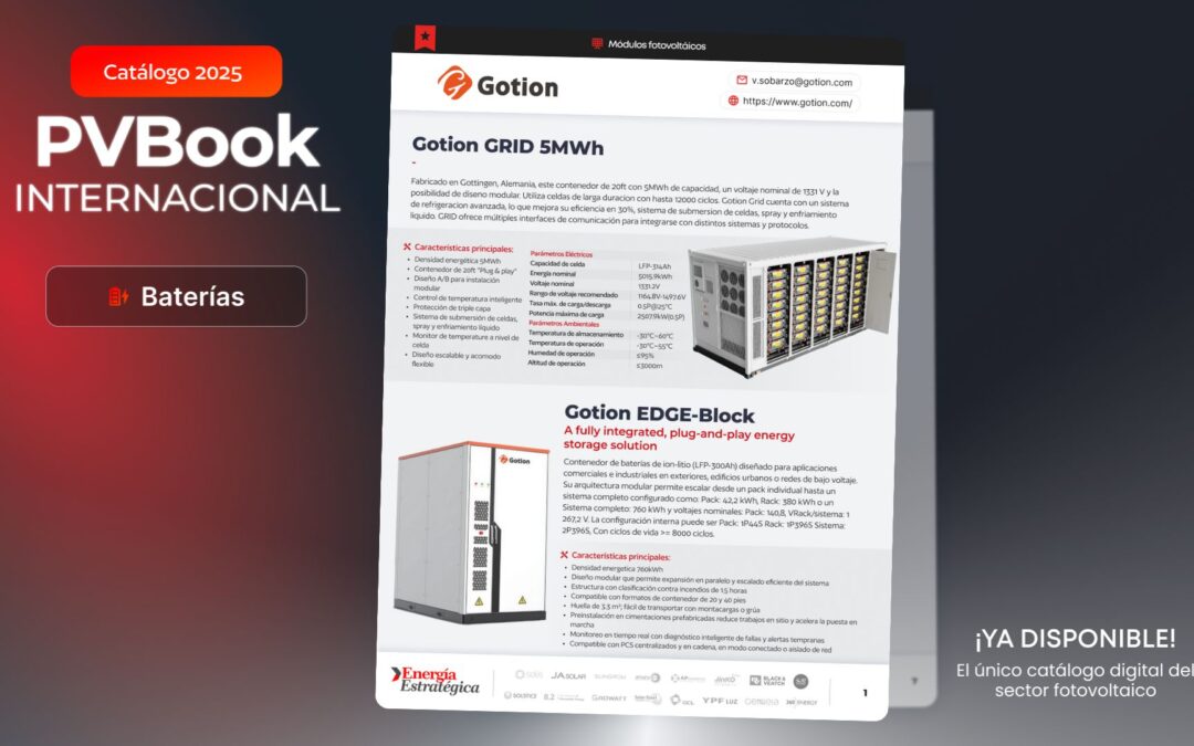 November 14, 2025Gotion scales up its BESS technology: modular solutions from 5 to 20 MWh now available for LATAM