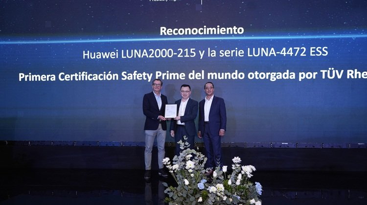 December 17, 2025Huawei Digital Power secures TÜV Rheinland ‘Safety Prime’ certification for BESS