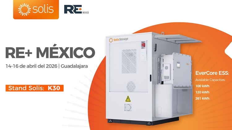 April 10, 2026Solis to Showcase EverCore and Residential Energy Storage Innovations at RE+ Mexico 2026